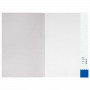 Папка для акварели БОЛЬШОГО ФОРМАТА А2, 10 л., 200 г/м2, 400х590 мм, BRAUBERG ART CLASSIC, Цветы, 125223