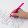 Текстовыделитель STAFF Basic, РОЗОВЫЙ, линия 1-3 мм, 151241