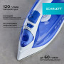 Утюг SCARLETT SC-SI30K23, 2200 Вт, керамическое покрытие, самоочистка, синий, SC - SI30K23