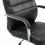 Кресло офисное BRABIX Stark EX-547, экокожа, хром, черное, 531948