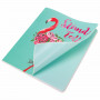 Дневник 1-4 класс 48 л., кожзам (гибкая), печать, фольга, ЮНЛАНДИЯ, ФЛАМИНГО, 105932