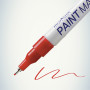 Маркер-краска лаковый MUNHWA Extra Fine Paint Marker, КРАСНЫЙ, 1 мм, нитро-основа, EFPM-03