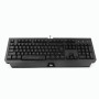Клавиатура проводная игровая GEMBIRD KB-G300L, USB, 104 клавиши, с подсветкой, черная