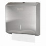 Диспенсер для полотенец LAIMA PROFESSIONAL INOX, (Система H2) Interfold, нержавеющая сталь, матовый, 605694