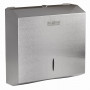 Диспенсер для полотенец LAIMA PROFESSIONAL INOX, (Система H2) Interfold, нержавеющая сталь, матовый, 605694