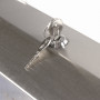 Диспенсер для полотенец LAIMA PROFESSIONAL INOX, (Система H2) Interfold, нержавеющая сталь, матовый, 605694