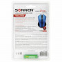Мышь беспроводная SONNEN WM-250Bl, USB, 1600 dpi, 3 кнопки + 1 колесо-кнопка, оптическая, синяя, 512644
