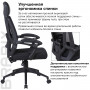 Кресло офисное BRABIX Nexus ER-401, с подголовником, черное, 531835