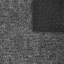 Коврик входной ворсовый влаго-грязезащитный, 120х150 см, толщина 7 мм, серый, VORTEX, 22099
