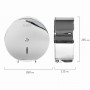 Диспенсер для туалетной бумаги LAIMA PROFESSIONAL INOX, (Система T2) малый, нержавеющая сталь, зеркальный, 605699
