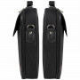 Сумка деловая BRAUBERG Profi, 30х40х7 см, отделение для планшета и ноутбука 15,6, ткань, черная, 240441