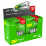 Батарейки КОМПЛЕКТ 4 шт., GP Super, AAA (LR03, 24А), алкалиновые, мизинчиковые, блистер, 24A-2CR4