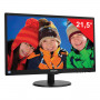 Монитор PHILIPS 223V5LSB2 (10/62), 21,5 (55 см), 1920x1080, 16:9, TN+film, 5 мс, 200 cd, VGA, черный