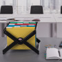 Подставка для подвесных папок BRAUBERG (Италия), до 40 папок А4/Foolscap, 410х275х320 мм, черная, 235344