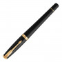 Ручка перьевая PARKER Urban Core Muted Black GT, корпус черный матовый лак, позолоченные детали, синяя, 1931593