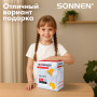 Светильник настольный SONNEN OU-603, на подставке, цоколь Е27, Сова, желтый, 236673
