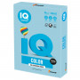 Бумага цветная IQ color БОЛЬШОЙ ФОРМАТ (297х420 мм), А3, 80 г/м2, 500 л., пастель, голубой лед, OBL70