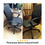 Кресло офисное BRABIX Simple EX-521, компактная упаковка, экокожа, черное, 532103