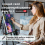 Кисть художественная профессиональная BRAUBERG ART CLASSIC, синтетика жесткая, круглая, № 00, короткая ручка, 200642