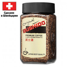 Кофе растворимый BUSHIDO Original, сублимированный, 100 г, 100% арабика, стеклянная банка, 1004