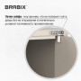 Сейф мебельный BRABIX D-29m, 290х350х300 мм, 9 кг, ключевой замок, крепление к стене, 291163
