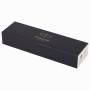 Ручка шариковая PARKER Jotter Plastic CT, корпус белый, детали из нержавеющей стали, синяя, R0032930