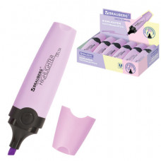 Текстовыделитель BRAUBERG DELTA PASTEL, ЛАВАНДОВЫЙ, линия 1-5 мм, 151733