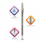 Ручка шариковая BRAUBERG i-STICK, ЧЕРНАЯ, пишущий узел 0,7 мм, линия письма 0,35 мм, 143443