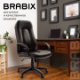 Кресло офисное BRABIX Strike EX-525, экокожа черная, 531382