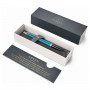 Ручка шариковая PARKER Urban Core Vibrant Blue CT, корпус изумрудный глянцевый лак, хромированные детали, синяя, 1931577