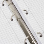 Тетрадь на кольцах А5 (180х220 мм), 120 л., под фактурную кожу, BRAUBERG Joy, зелёный/светло-зелёный, 129991