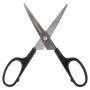 Ножницы BRAUBERG Standard 160 мм, классической формы, черные, 237095