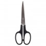 Ножницы BRAUBERG Standard 160 мм, классической формы, черные, 237095