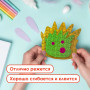 Картон цветной А4 ГОЛОГРАФИЧЕСКИЙ, 5 листов 5 цветов, 230 г/м2, ЦВЕТЫ, ОСТРОВ СОКРОВИЩ, 129298