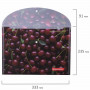 Папка-конверт с кнопкой BRAUBERG CHERRY, А4, 160 мкм, до 100 листов, цветная печать, 228037
