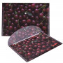 Папка-конверт с кнопкой BRAUBERG CHERRY, А4, 160 мкм, до 100 листов, цветная печать, 228037