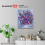 Холст на подрамнике BRAUBERG ART CLASSIC, 80х100 см, грунтованный, 100% хлопок, крупное зерно, 190647