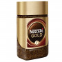 Кофе молотый в растворимом NESCAFE (Нескафе) Gold, сублимированный, 47,5 г, стеклянная банка, 12135509