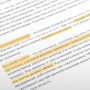 Текстовыделитель BRAUBERG Contract, ОРАНЖЕВЫЙ, линия 1-5 мм, 150393