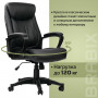 Кресло офисное BRABIX Enter EX-511, экокожа, черное, 530859