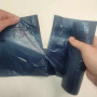 Мешки для мусора 120 л, с завязками, синие, в рулоне 10 шт., ПВД, 30 мкм, 70х110 см, КОНЦЕПЦИЯ БЫТА Ultra, 1725