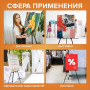 Мольберт алюминиевый BRAUBERG ART CLASSIC, тренога, переносной, с чехлом, в разложенном виде 100х165х70 см, 191280