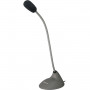 Микрофон настольный DEFENDER MIC-111, кабель 1,5 м, 58 Дб, серый, 64111
