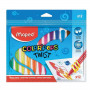 Восковые мелки MAPED (Франция) Color'peps Twist, 12 цветов, выкручивающиеся в пластиковом корпусе, 860612