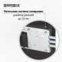 Сейф мебельный BRABIX SF-230EL, 230х310х250 мм, электронный замок, черный, 291147, S103BR211614
