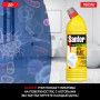 Средство для уборки туалета 750 г, SANFOR WC gel (Санфор гель) Лимонная свежесть, 1550