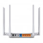 Маршрутизатор TP-LINK Archer C50 (RU), 5x1 Гбит, USB 2.0, Wi-Fi 2,4+5 ГГц 802.11ac 300+867 Мбит, Archer C50(RU)