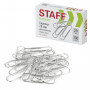 Скрепки STAFF EVERYDAY, 28 мм, металлические, 100 шт., в картонной коробке, Россия, 220012
