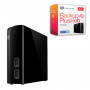 Внешний жесткий диск SEAGATE Backup Plus Hub 4TB, 3.5, USB 3.0, черный, STEL4000200