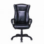 Кресло офисное BRABIX PREMIUM Boss EX-591, экокожа, черное, 532099